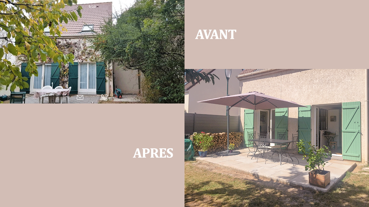 avant-après extérieurs